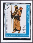 Stamps : Asia : United_Arab_Emirates :  Les Immortels-Perse VIº AV. J.C.