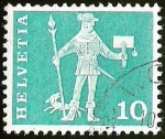 Stamps : Europe : Switzerland :  MENSAJERO