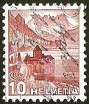 Stamps : Europe : Switzerland :  PAISAJE - CASTILLO