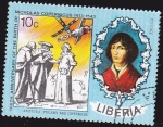 Stamps Liberia -  500th aniversario(aritoteles)