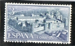 Sellos de Europa - Espaa -  1496- REAL MONASTERIO DE SANTA MARIA DE POBLET. VISTA GENERAL.