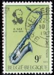 Stamps Belgium -  A.Sax	