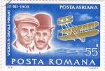 Sellos de Europa - Rumania -  aeronautica-personajes