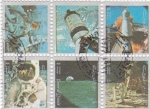 Stamps United Arab Emirates -  aeronautica
