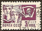 Stamps Russia -  Komsomol-jóvenes comunistas