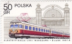 Stamps Poland -  ferrocarriles