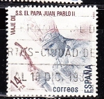 Stamps Spain -  E2675 Juan Pablo II (406)