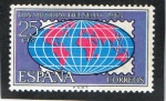 Stamps Spain -  1509-  DIA MUNDIAL DEL SELLO . 1963