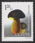 Stamps Lithuania -  SETAS-HONGOS: 1.179.001,00-Boletus aereus