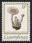 Sellos del Mundo : Europa : Luxemburgo : SETAS-HONGOS: 1.180.013,00-Agaricus lepidocephalus