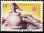 Stamps Belgium -  CEPT. Artesanía	