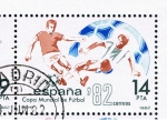 Stamps Spain -  Edifil  2661  Copa Mundial de Fútbol España ´82.  