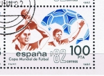 Stamps Spain -  Edifil  2663  Copa Mundial de Fútbol España ´82.  