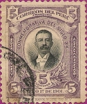 Stamps Peru -  Conmemoración del Siglo XX: Pres. Eduardo de Romaña.