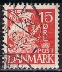 Stamps Denmark -  Scott  192  Carabela