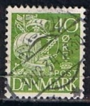 Stamps Denmark -  Scott  197   Carabela