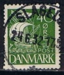 Sellos de Europa - Dinamarca -  Scott  219  Carabela (3)