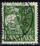 Stamps : Europe : Denmark :  Scott  219  Carabela (9)