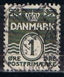 Stamps Denmark -  Scott  220  Cifras