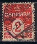 Sellos de Europa - Dinamarca -  Scott  221  Cifras (2)