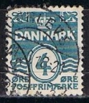 Stamps Denmark -  Scott  222  Cifras (2)