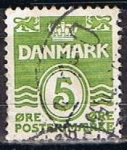 Sellos de Europa - Dinamarca -  Scott  223  Cifras (9)