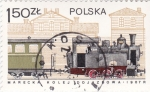 Stamps Poland -  ferrocarriles de vapor