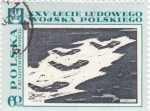 Stamps Poland -  xxv-lecie ludowego wojska polskiego