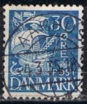 Stamps : Europe : Denmark :  Scott  236  Carabela (9)