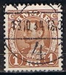 Stamps Denmark -  Scott  241  Rey Cristian X (2)