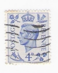 Stamps United Kingdom -  George VI (repetido)