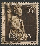Sellos de Europa - Espa�a -  Año Santo Compostelano. Ed 1130