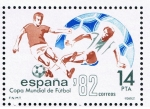 Stamps Spain -  Edifil  2661  Copa Mundial de Fútbol España ´82.  