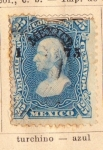 Stamps : America : Mexico :  Miguel Hidalgo y Costilla Ed 1874