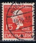 Sellos de Europa - Dinamarca -  Scott  249  andersen (4)