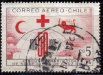 Stamps Chile -  50 Años Cruz Roja	