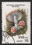 Stamps : Africa : Madagascar :  SETAS-HONGOS: 1.182.003,01-Amanita muscaria -Phil.47153-Dm.990.97-Y&T.1009-Mch.1290-Sc.1001E