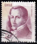 Sellos de America - Chile -  D. Portales	