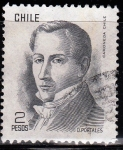 Sellos de America - Chile -  D. Portales	