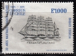 Stamps : America : Chile :  Fragata Lautaro	