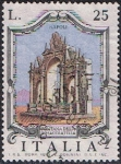 Stamps Italy -  FUENTES CÉLEBRES. FUENTE DE LA INMACULADA, EN NÁPOLES