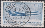 Stamps : Europe : Italy :  DIA DEL SELLO 1973