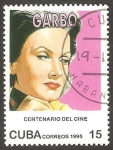 Stamps Cuba -  3475 - Greta Garbo