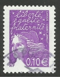 Stamps : Europe : France :  Liberté