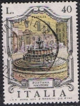Stamps Italy -  FUENTES CÁLEBRES. FONTANA MAGIORE EN PERUGIA