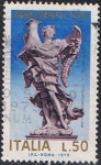 Stamps : Europe : Italy :  AÑO SANTO. EL ANGEL DE LA COLUMNA
