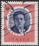 Stamps : Europe : Italy :  PERSONAJES ITALIANOS. FERRUCCIO BUSONI, COMPOSITOR Y PIANISTA