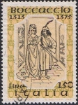 Stamps : Europe : Italy :  6º CENT. DE LA MUERTE DE GIOVANNI BOCCACCIO