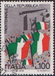Stamps : Europe : Italy :  30º ANIV. DE LA PROCLAMACIÓN DE LA REPÚBLICA ITALIANA