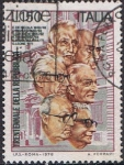 Stamps Italy -  30º ANIV. DE LA PROCLAMACIÓN DE LA REPÚBLICA ITALIANA